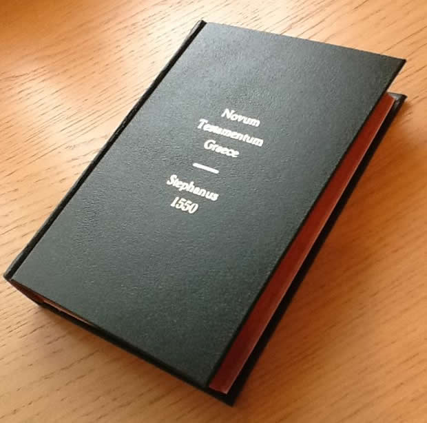 Gold Lettering on Leatherette